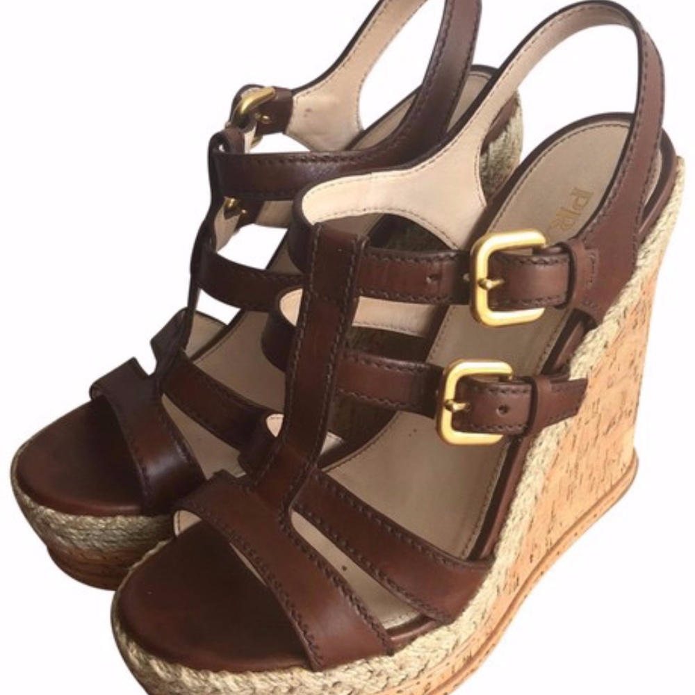 Prada Cork Wedge